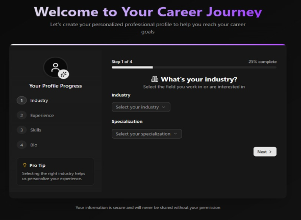Professional Onboarding
